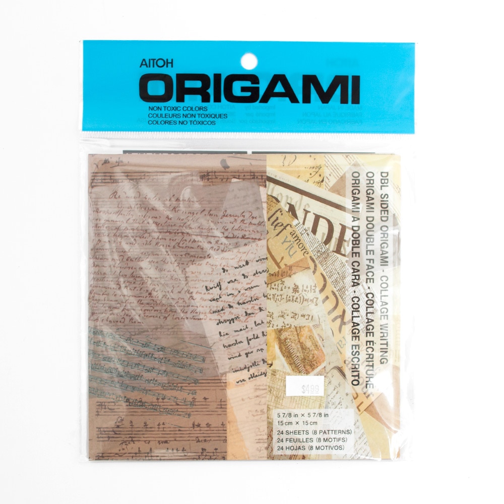 Aitoh, Origami, Papers & Kits, Art & School, 5", US-WR, Writing, 3367